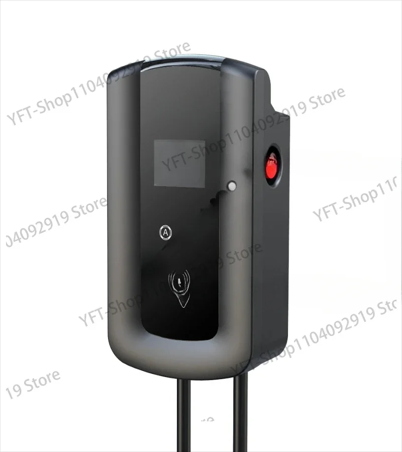 phase smart Ev charger 7kw 11kw 22kw adjustable current App RFID Card ev charging station for