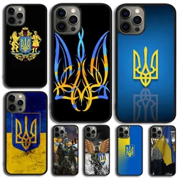 U-krainian Flag Phone Case For iPhone 17 Air 16 15 14 13 12 11 Pro Max Plus Max Cover Shell coque
