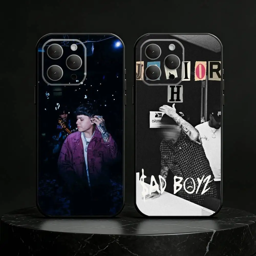 

Singer J-Junior H Phone Case For iPhone 17,16,15,14,13,12,11 Plus,Pro,Max,Mini Silicone black Soft Cover