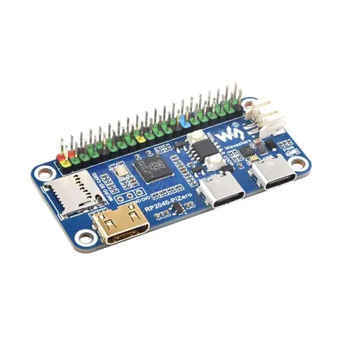 RP2040-Pi Zero Development Board 16MB Flash Type-C GPIO Mini HDMI-compatible Port TF Slot Base On Raspberry Pi RP2040 Pico