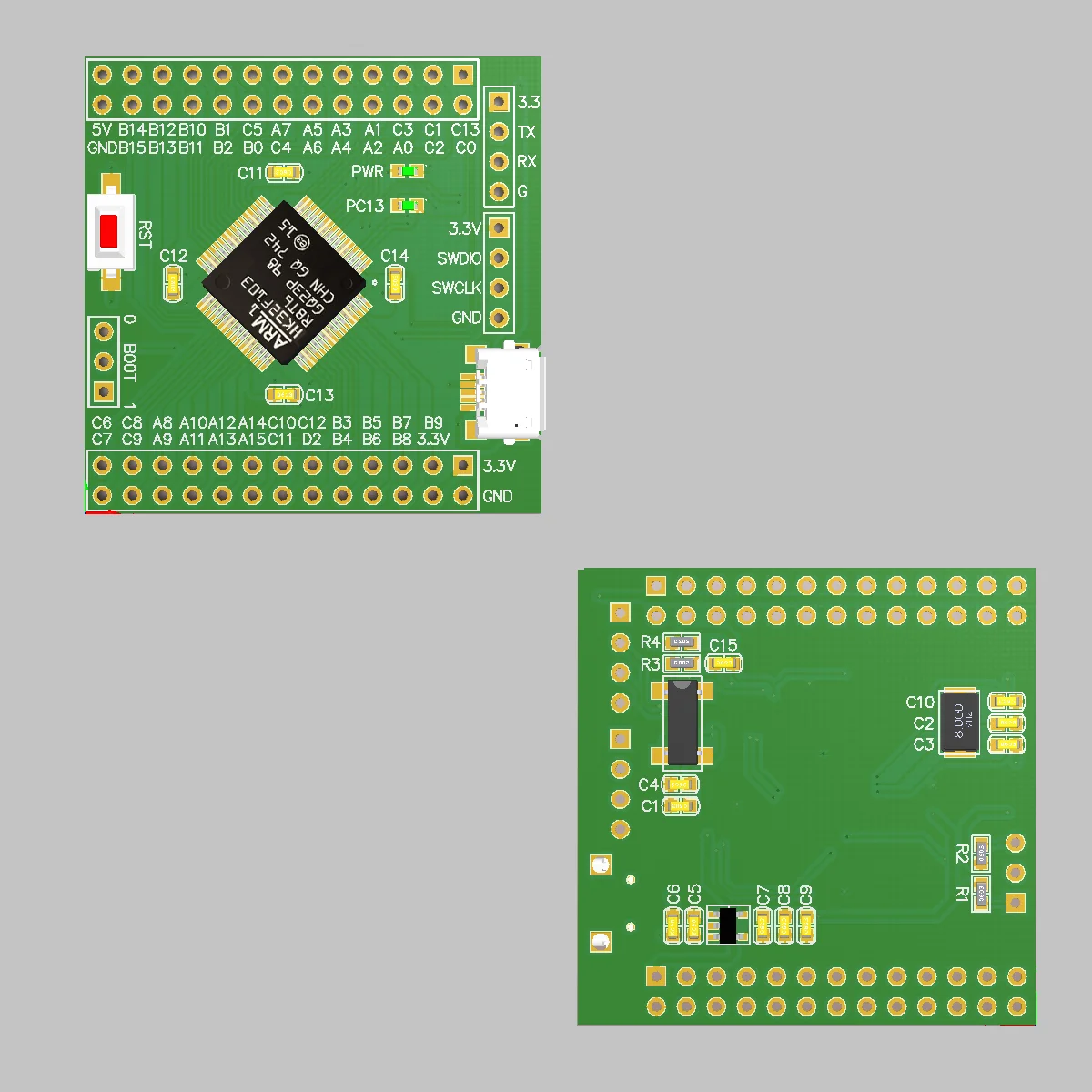 Hk32f103rbt6 Core Board M3 Hängen Shun Neue Hk32f103 Mindest System Development Board Ersetzt Stm32
