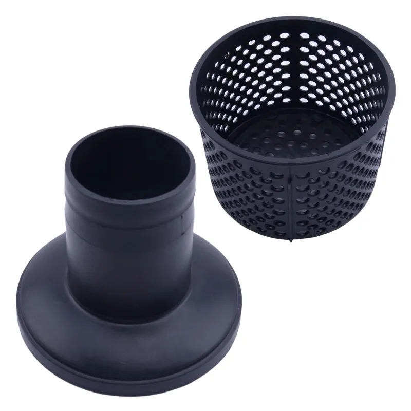 Adecuado para manguera de succión de bomba de agua de 3 pulgadas, pantalla de filtro de orificio redondo de plástico, resistencia a la corrosión y resistencia al envejecimiento