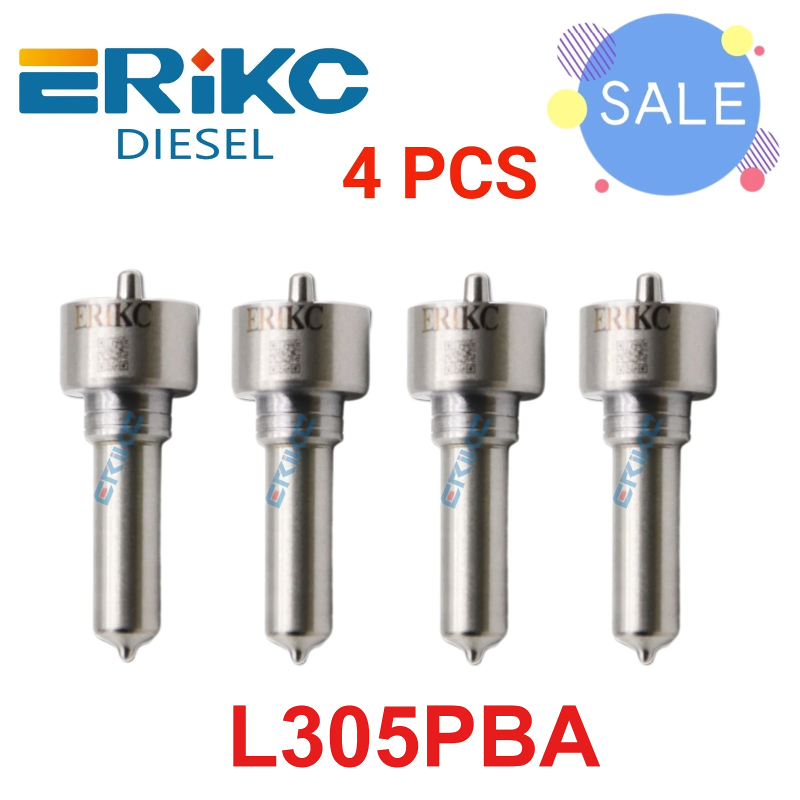 

ERIKC L305PBA Diesel Fuel Auto Engine Fuel Injection Nozzle L305 PBA Common Rail Spare Parts Injection Nozzle