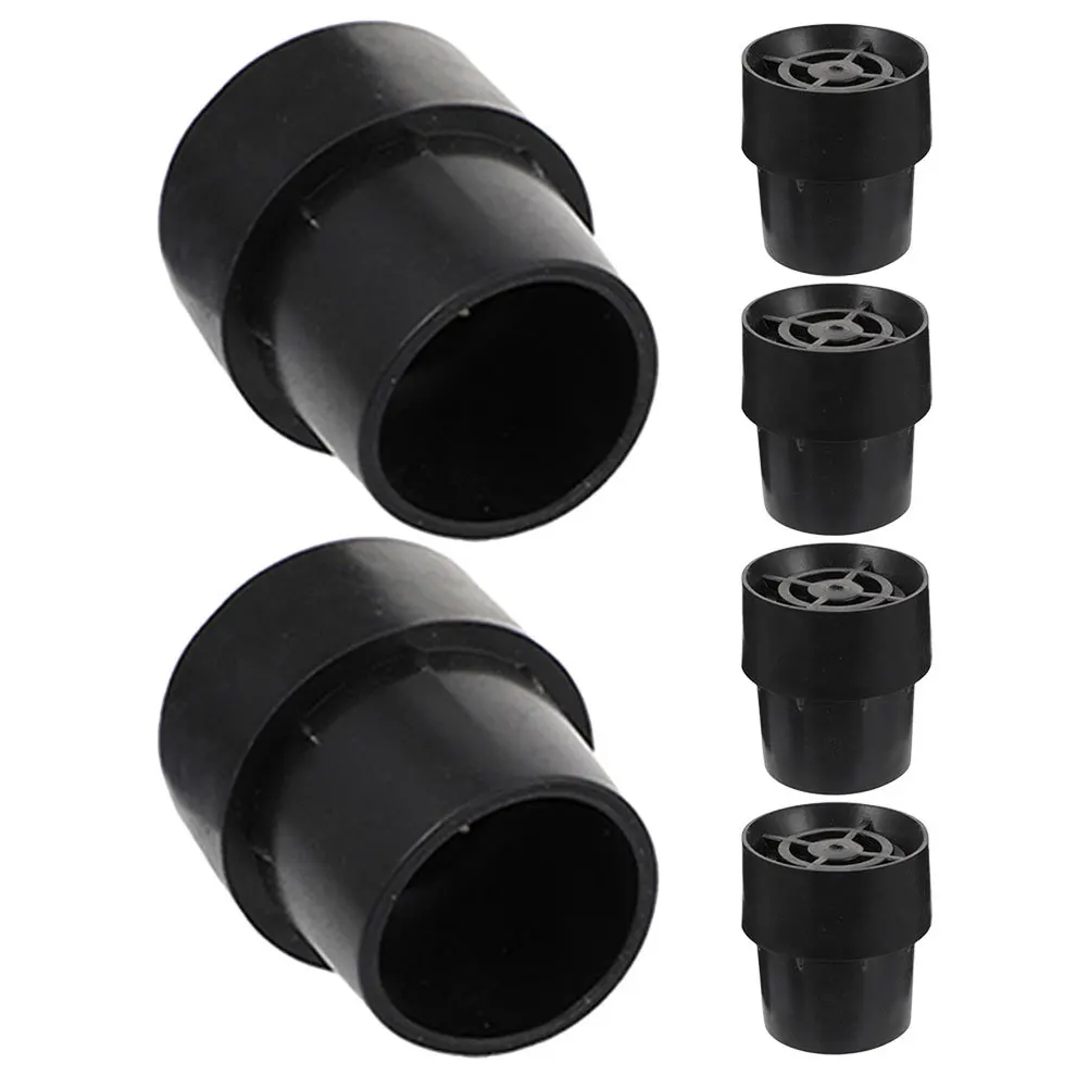 

6pcs Trampoline Leg Caps Black 2.5Cm Latex Anti-Slip Replacement Tips For Mini Trampoline Durable Outdoor Indoor Use Furniture