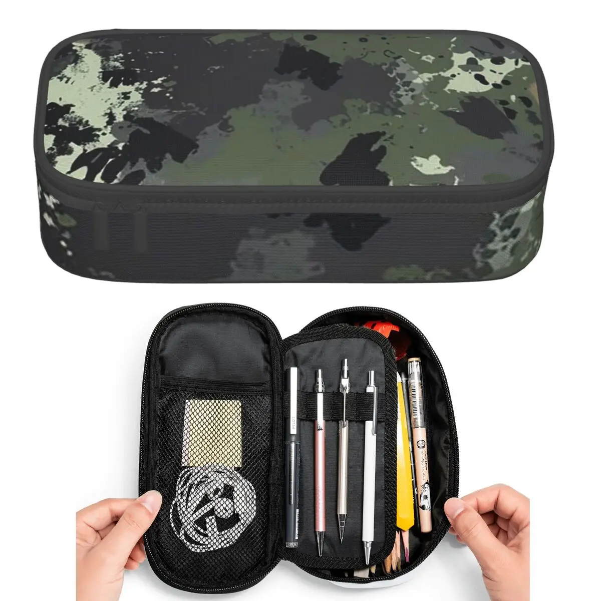 

Camo Camouflage Army British DPM Pencil Cases for Student Pen Box Pencil Bag Large Capacity Pencil Pouch Pen Holder