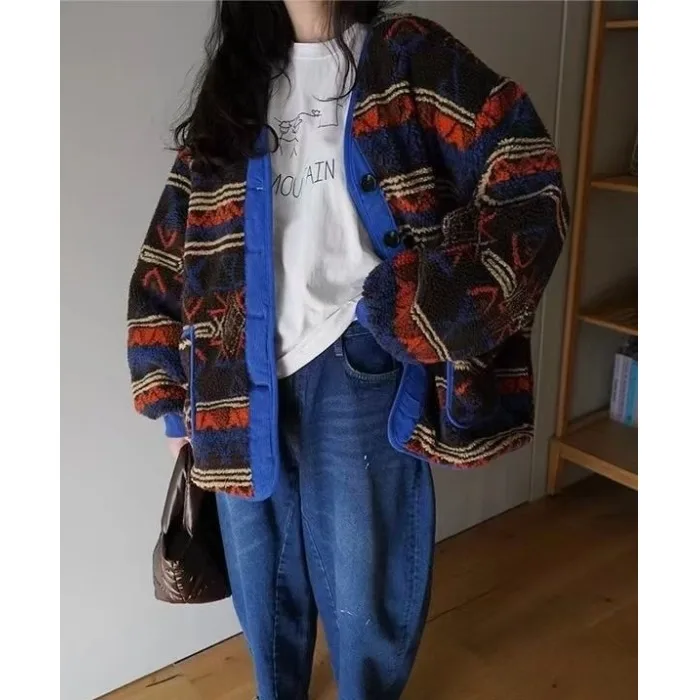 Jaet – vêtements d'extérieur rétro Anti-âge en fourrure d'agneau pour femmes, vêtements d'extérieur coréens, coupe régulière, doux, moyen et fin, printemps automne hiver