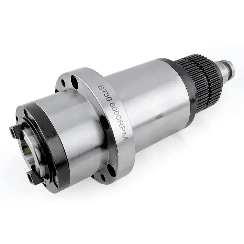 BT30 10000rpm 90mm Cylinder Milling Belt Drive Atc Spindle Cnc Router Belt Driving Spindle with Pneumatic Cylinder Full Kit