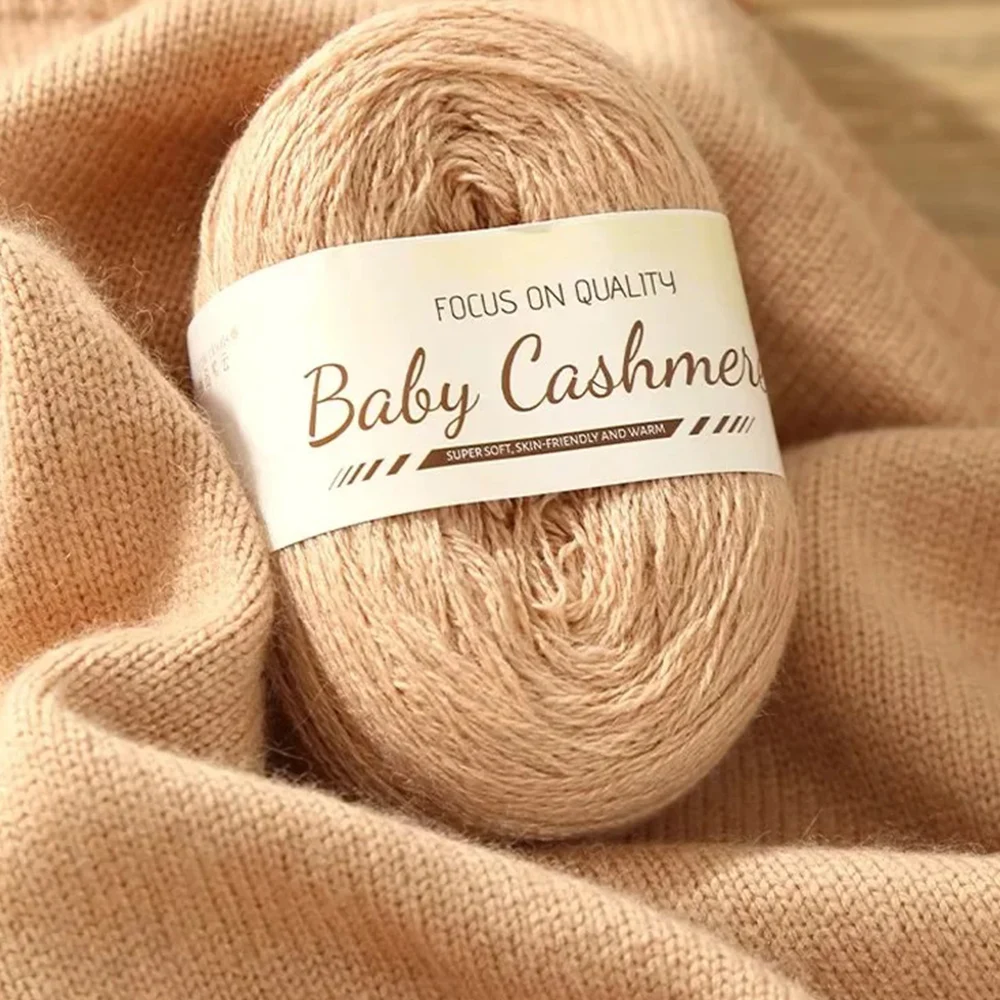 50g Mohair Baby Cashmere Yarn Wool Knitting Soft Wool Knitting Cashmere Long Thin Yarn Roll Mohair Yarn DIY Hand Crochet Soft
