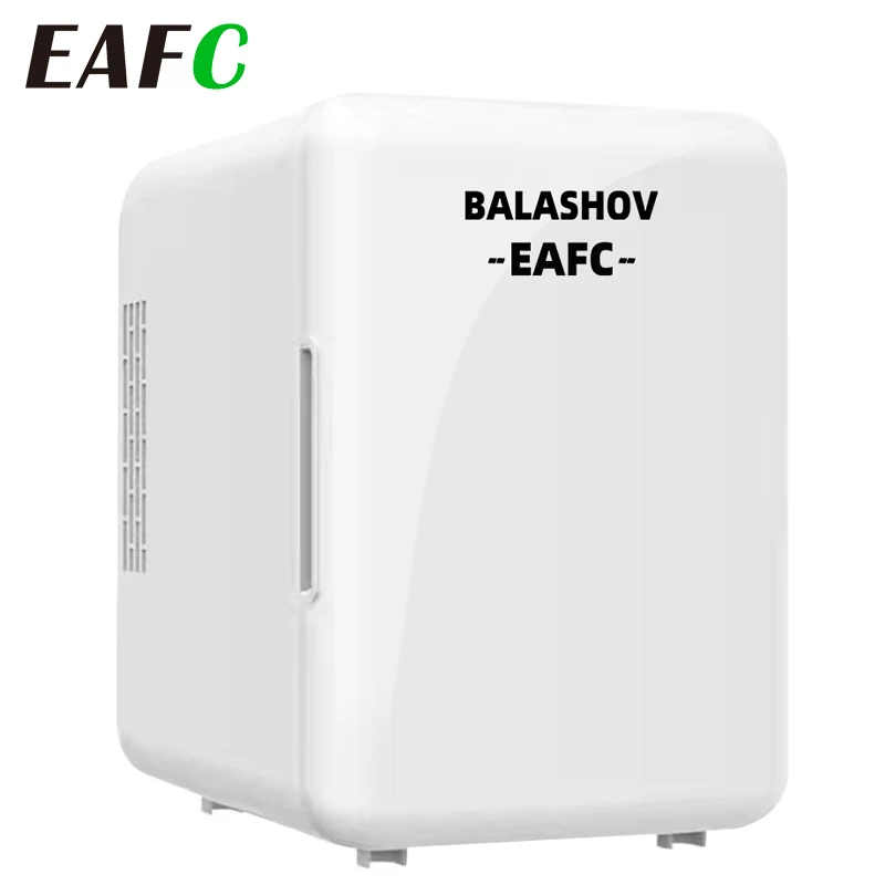 EAFC Portable 4L Mini Car Grooming Refrigerator Car Cooler Multifunctional Home Refrigerator Cosmetic for Car Camping Travel