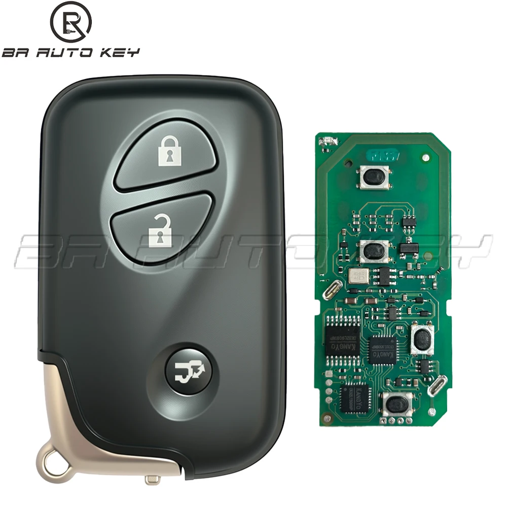 89904-48521 Aftermarket 2/3Button Smart Key Fob For Lexus RX350 RX450H CT200H 2011- 433.92MHz ID74 Chip B74EA 271451-5290 F433
