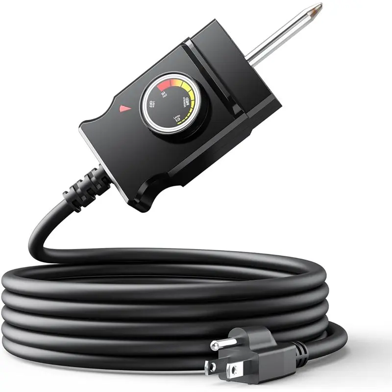 

CYCLI-Power Cord For Masterbuilt Electric Vertical BBQ Smoker- Thermostat Controller With Analog Temperature Control, US Plug