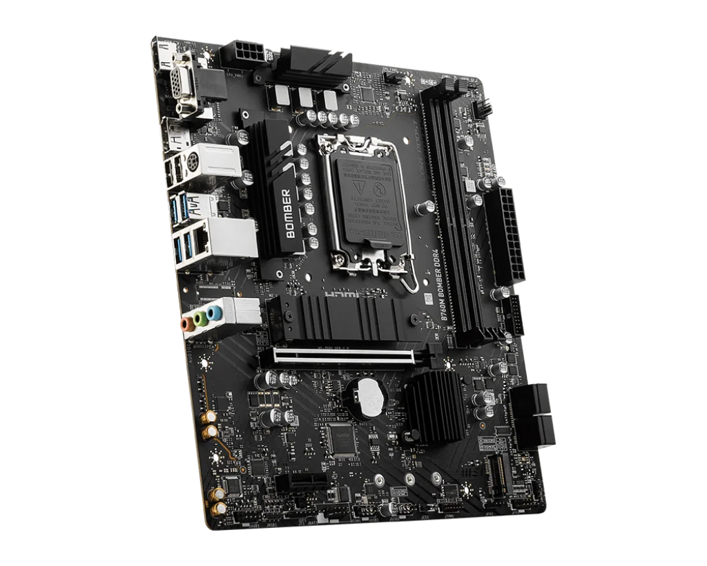 Imagem -03 - Placa-mãe para Msi B760m Ddr4 Lga1700 Suporte I512600kf I5-12490f 2x Ddr4 Max até 64g 2x M.2