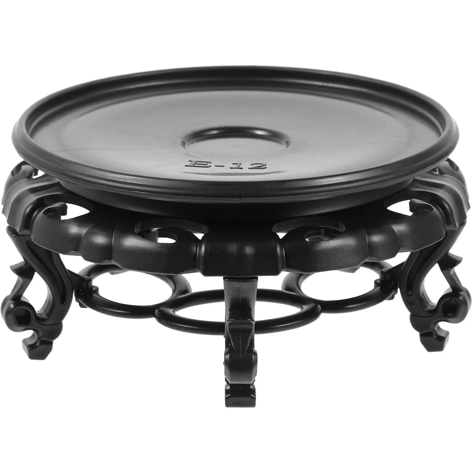 1Pcs Resin Flowerpot Stand Firm Stable Multi-Functional Plant Shelf for Indoor Balcony Floor Desktop Decoration