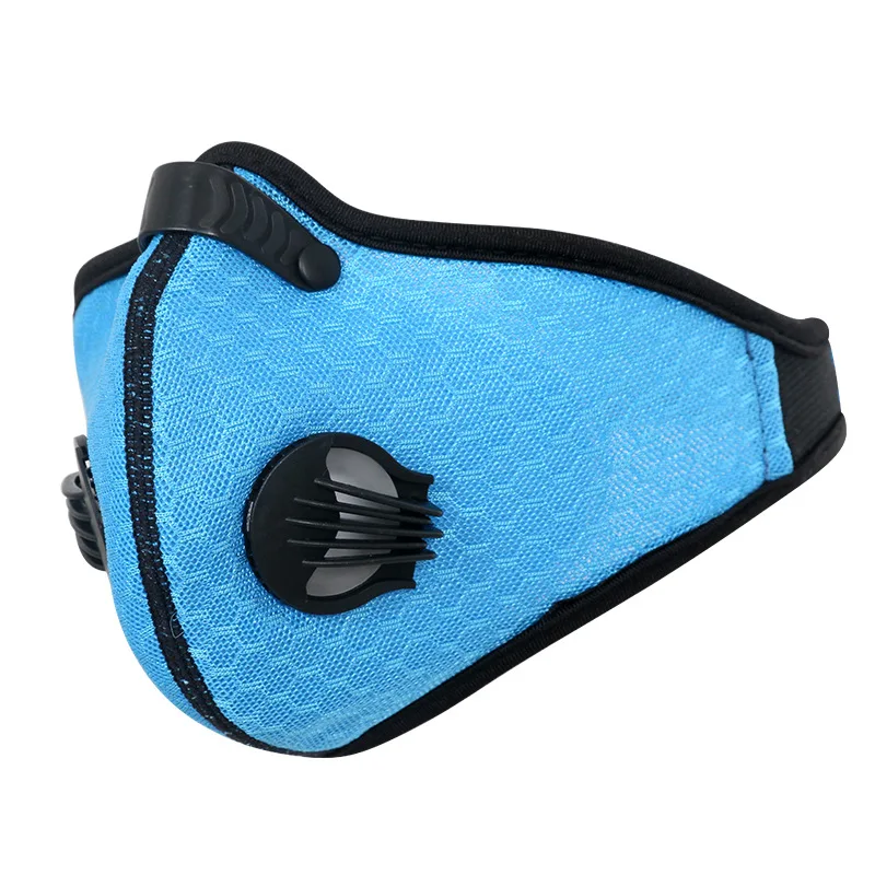 Sports Windproof Dustproof Filters Outdoor Riding Anti Fog Activated Carbon Face Cover Anti-Pollution Breathable Masks Equipment