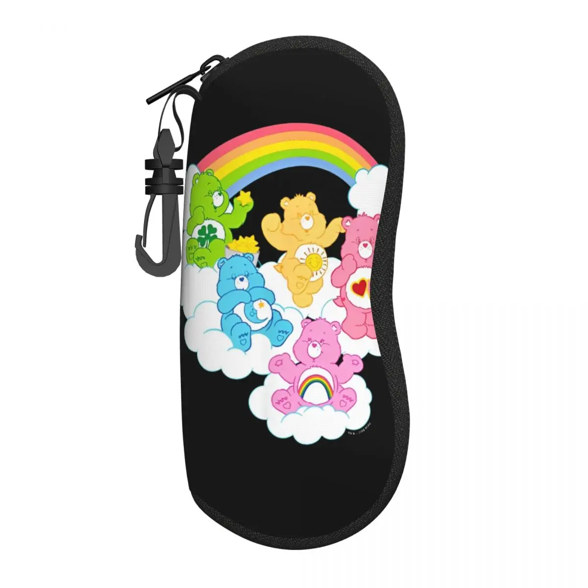 

Care Bears Cheer Funshine и перед сном Облачная Радужная группа Футляр для очков Водонепроницаемая коробка Коробка для хранения очков Ins Eye Contacts Case