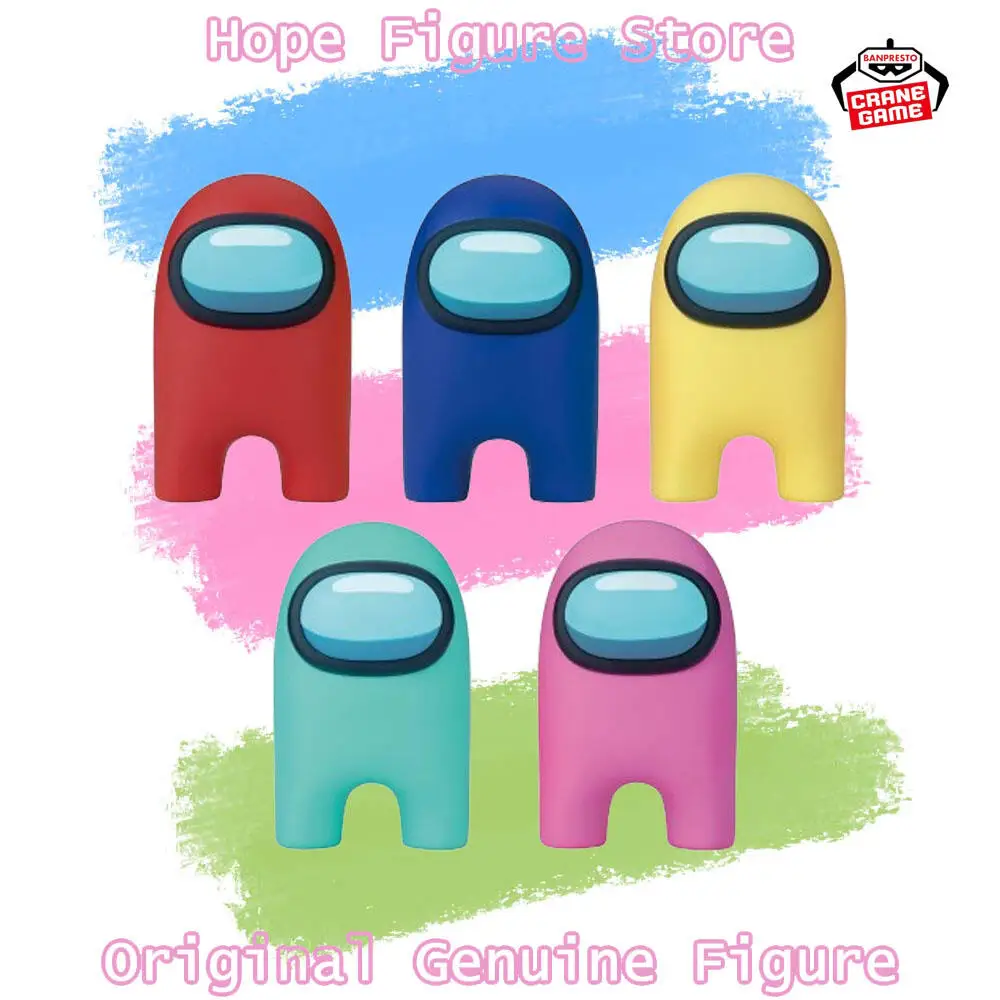 

В наличии: Оригинальная мини-фигурка Banpresto из серии «Among Us», аниме-модель, игрушка