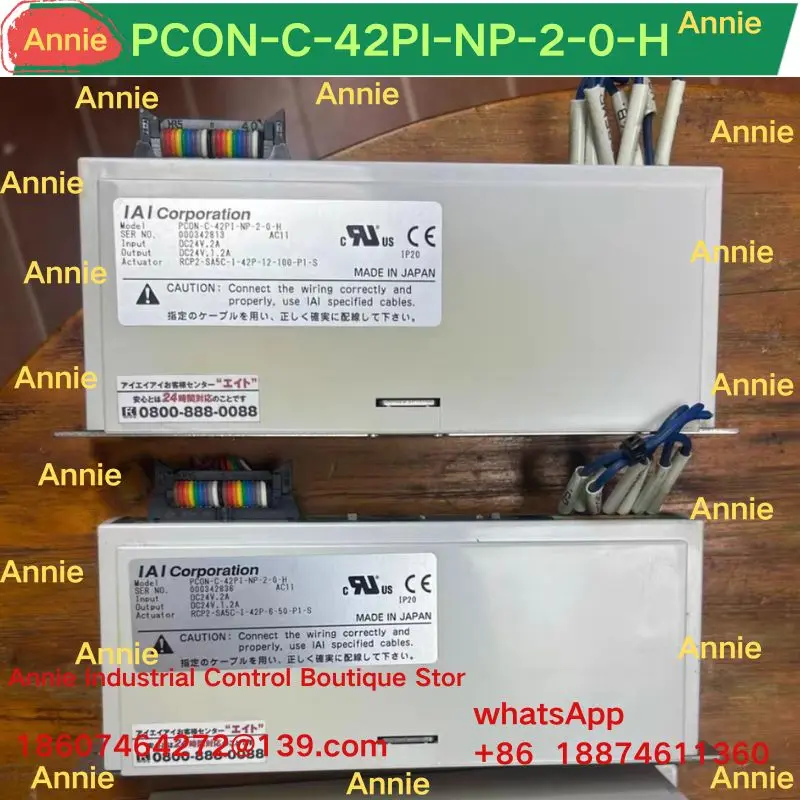 اختبار مستعمل موافق PCON-C-42PI-NP-2-0-H وحدة تحكم الأسطوانة الكهربائية #4