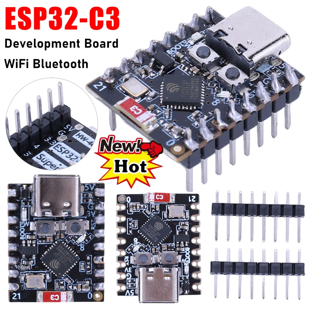 ESP32-C3 Development Board ESP32 SuperMini Development Board ESP32 C3 SuperMini WiFi Bluetooth Board IOT Board For Arduino