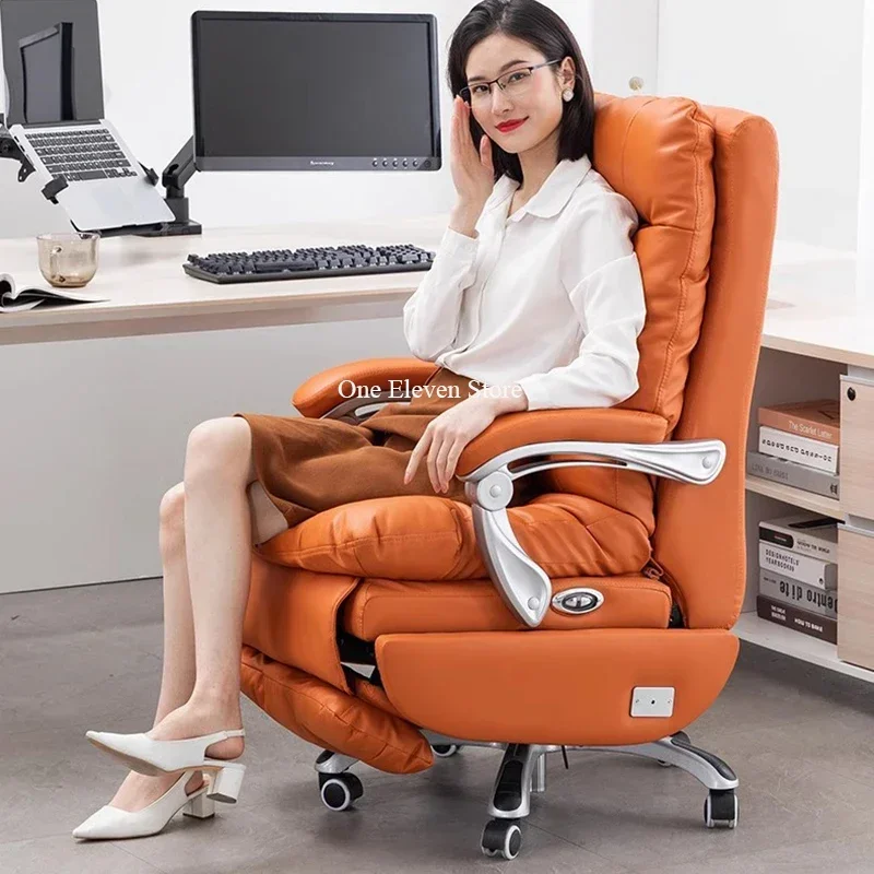 Desk Gaming Office Chair Kneeling Swivel Design Work Ergonomic Office Comfortable Game Chairs Silla De Escritorio Gamer Lazy