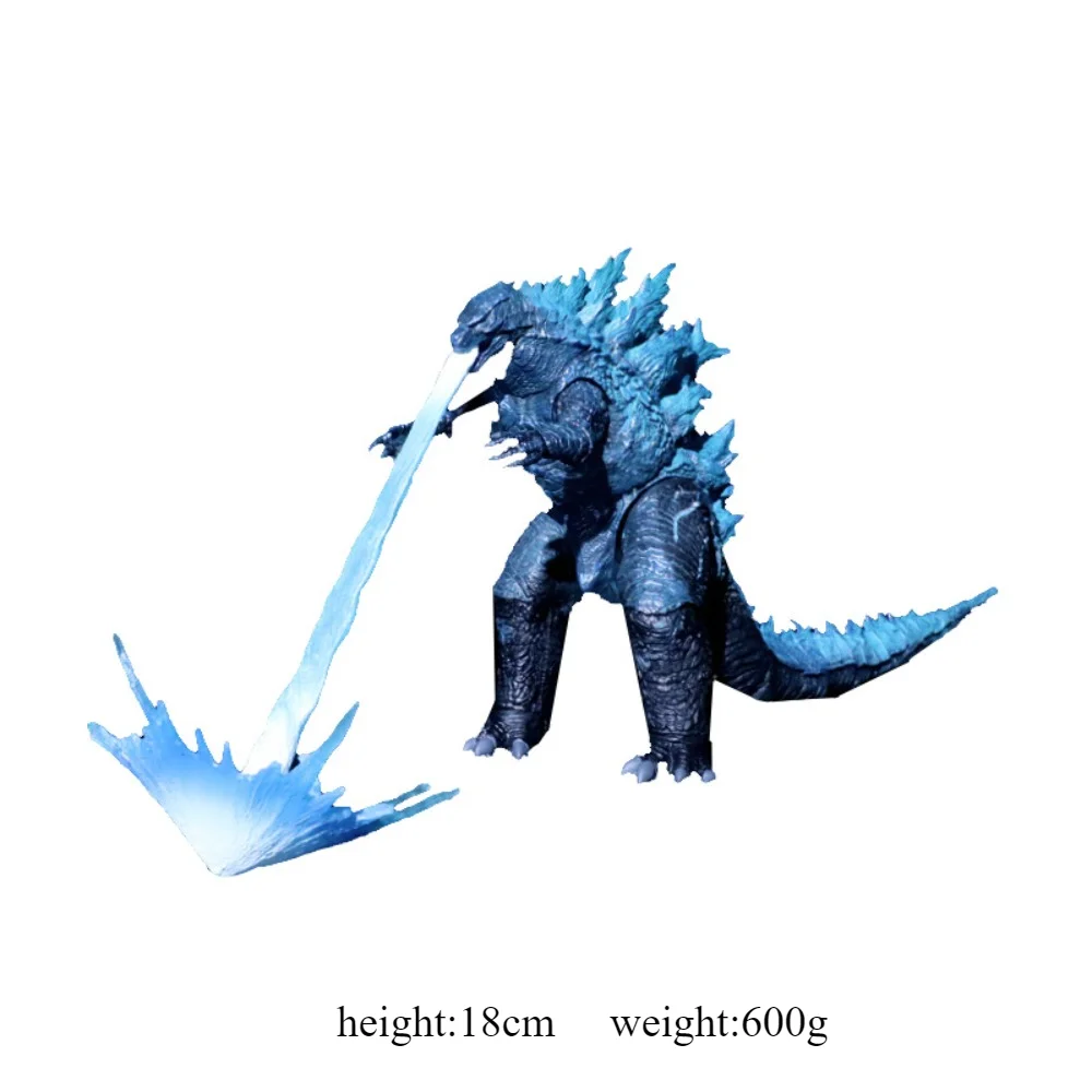 NECA Godzilla Wars King Kong Nuclear Energy Burning Godzilla 2019 Movie Edition Take Breath Figurine Model Drop Resistant Toys