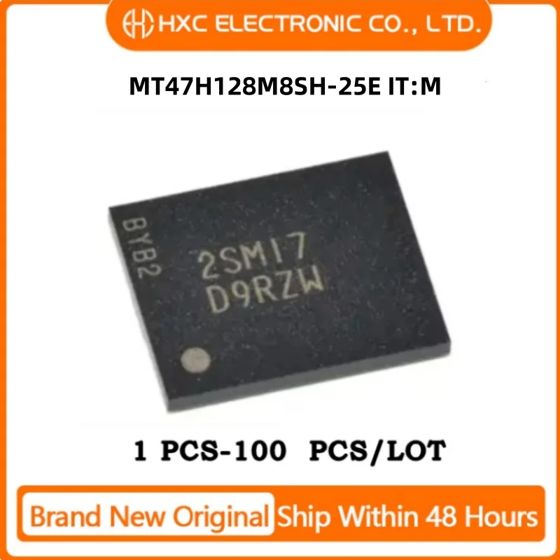 

1PCS/10PCS/50PCS/100PCS MT47H128M8SH-25E IT:M MT47H128M8SH Brand New Original IC CHIP