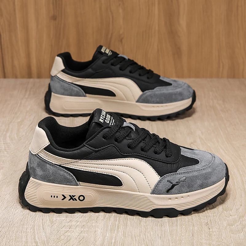 

Large Size Men Casual Shoes Spring Autumn Breathable Comfortable Vintage Sneakers Fashion Lace Up Outdoor Non Slip Running Shoes