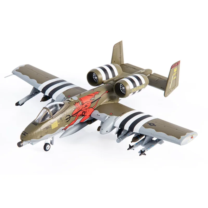 JC Wings 1/144 Scale US Air Force A-10 A10 Thunderbolt II Attack Aircraft Die-cast Alloy Aircraft Model Collectible Decorative