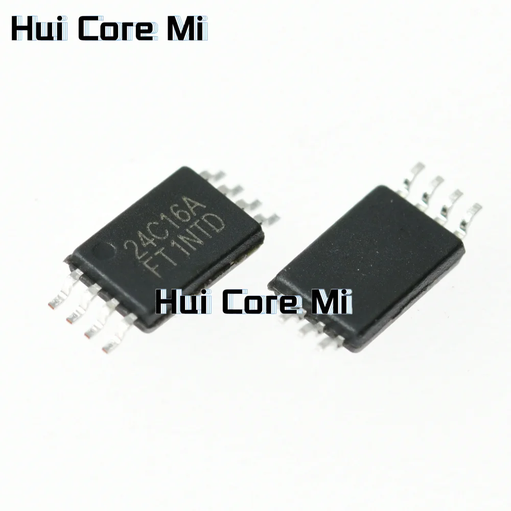 FT24C16A-ETR-B   SMT 24C16 MSOP-8 replaces AT24C16C-XHM-T memory