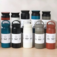 Travel Tumbler Thermos Mug 350/500ML Stainless Steel Double Wall Tea Coffee Vacuum Flask