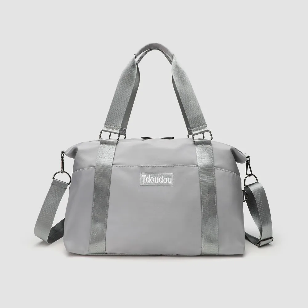 

Large Capacity Lightweight Waterproof Travel Bag for Women Men Fashionable Portable Trip Boarding Bag Short Distance Storage