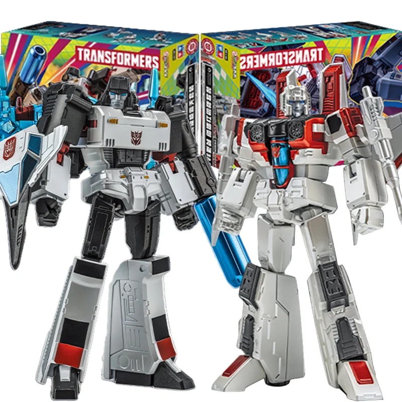 المحولات AULDEY X AAE الزجاج المحطم ‌   شخصيات الرسوم المتحركة Starscream Megatron G1 نموذج التنقل المشترك جمع هدايا الألعاب