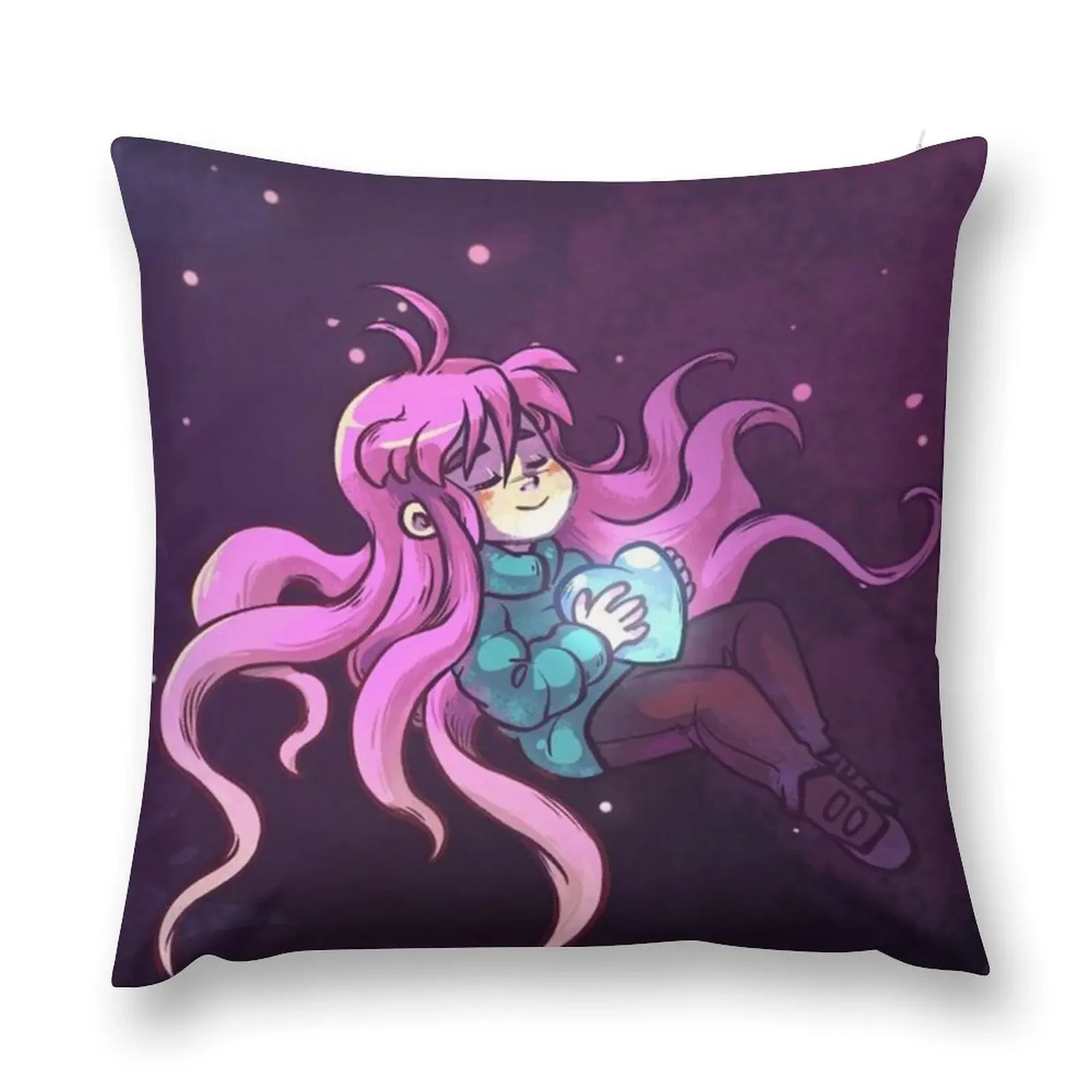 Celeste Game Throw Pillow Couch Pillows Anime New year pillow