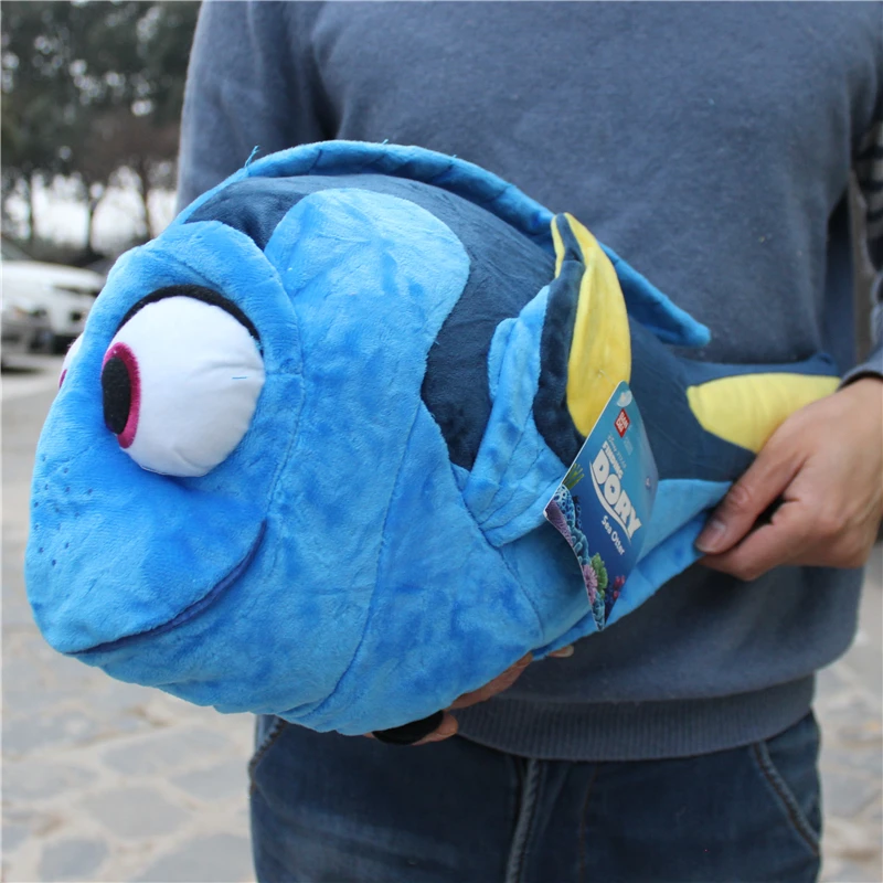 Disney Cartoon Finding Nemo Dory Fish Large Plush Toy Soft Stuffed Animal Doll 65CM Birthday Present For Child