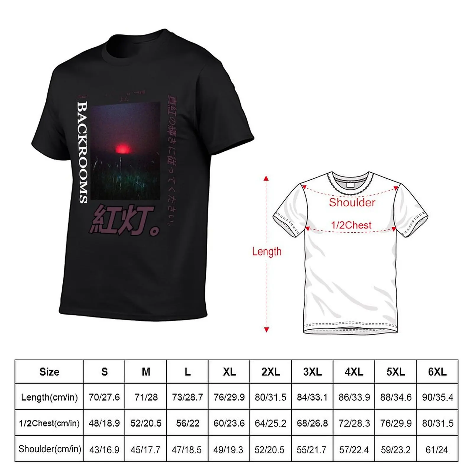 Backrooms - level 9.1 T-Shirt aesthetic clothes Aesthetic clothing cute clothes designer shirts Men's cotton t-shirt