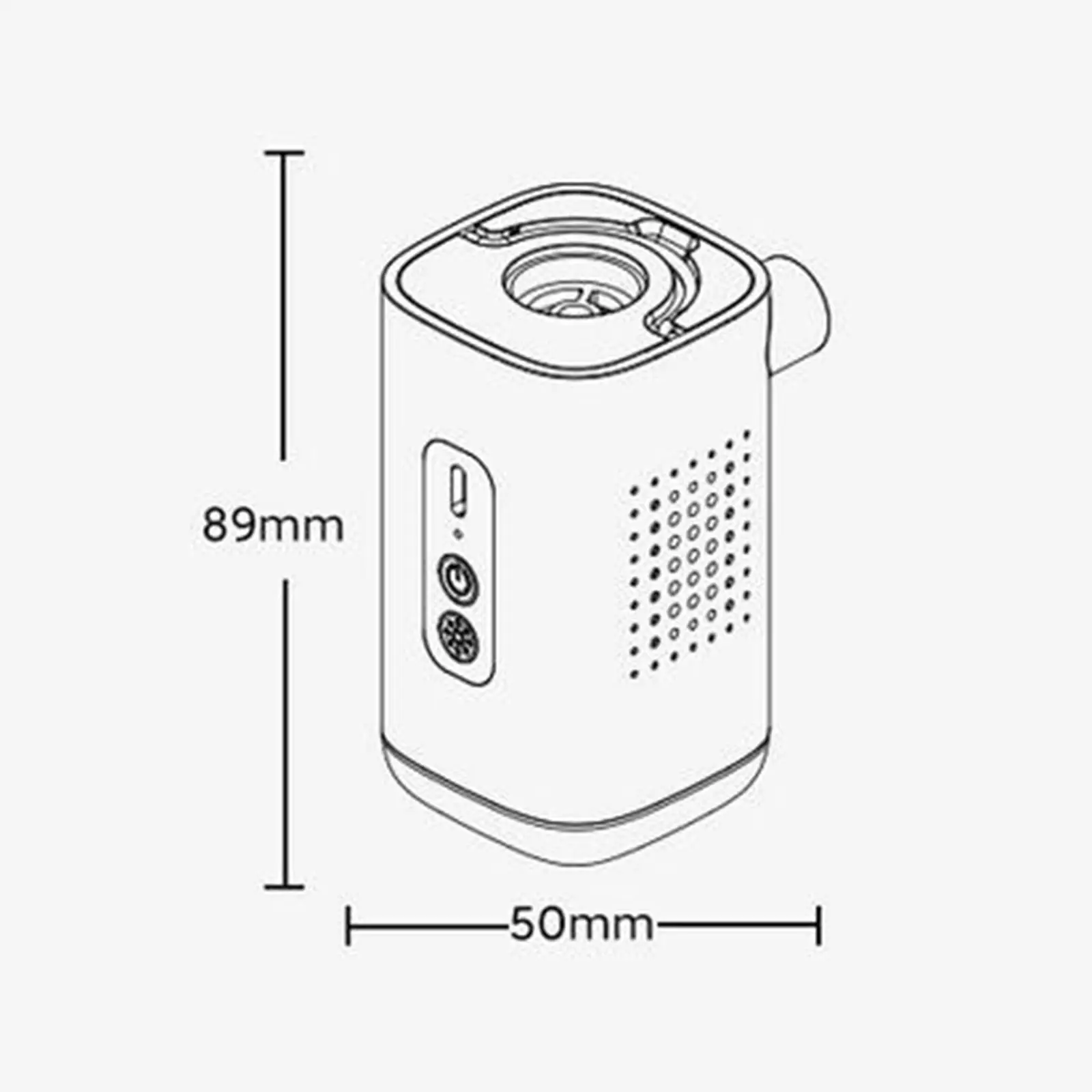 Portable Air Pump Practical Multipurpose for Pool Water Toy Inflatable Bed Air Mattress Giant Pool Floats Vacuum Compression Bag