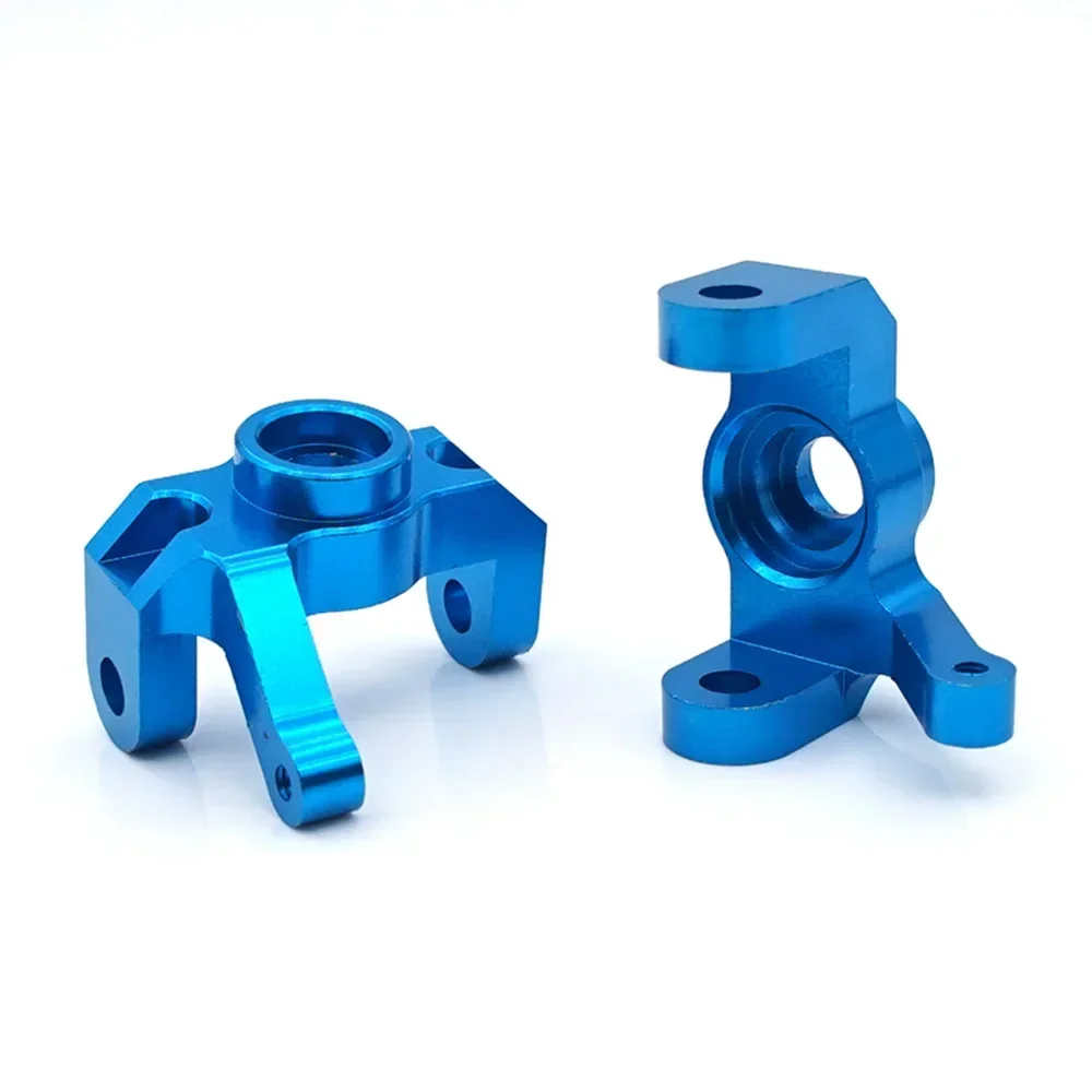 2 stk/set CNC 6061 metalen Links Rechts Steering cup knokkel zetel Base C voor wltoys 12428 12429 12423 FY 01 03 RC 1/12 RC Upgrade deel