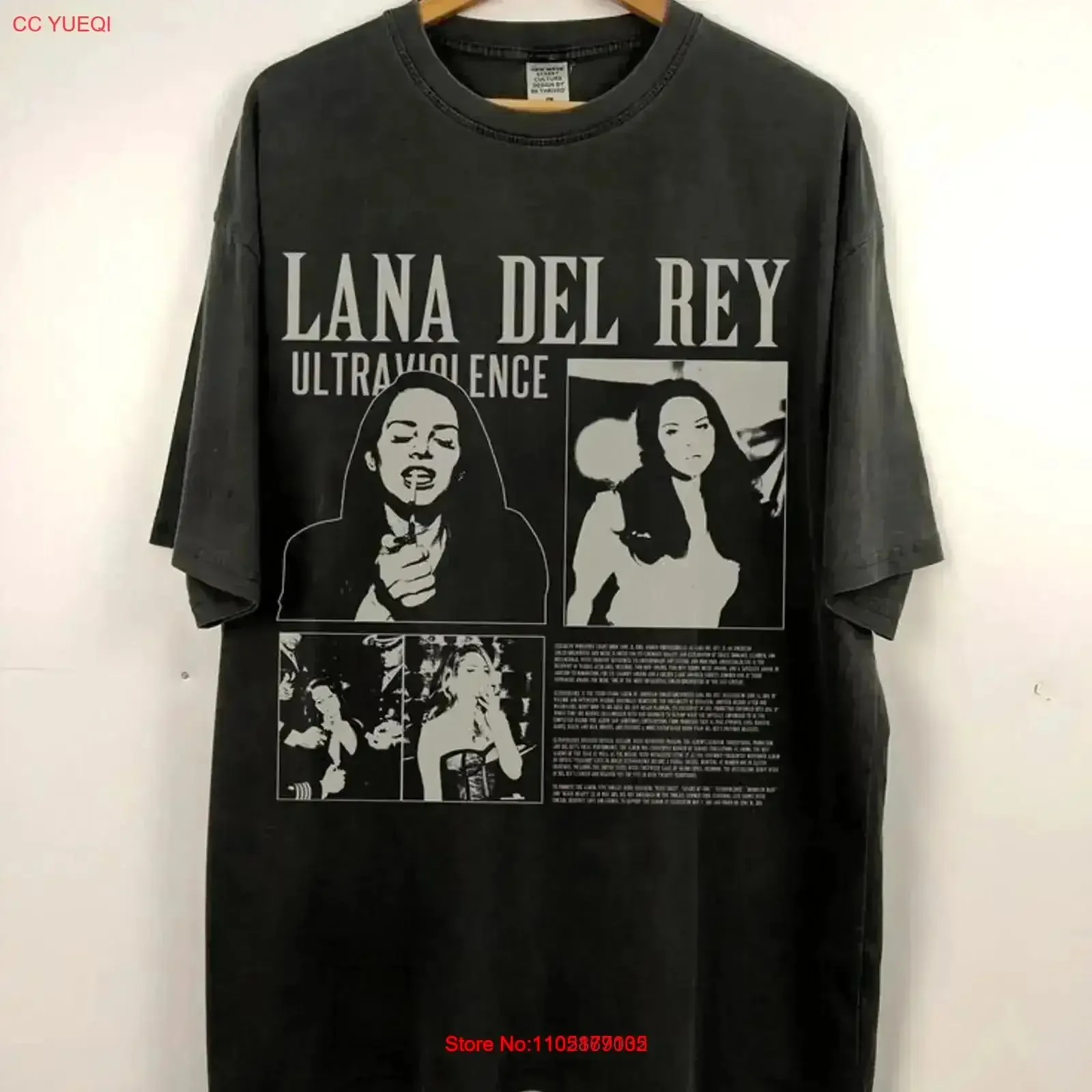 Lana Del Rey Album Ultraviolence Pop Star Indie T Shirt s for Fan vintage Washed Versatile Stylish Comfortable designer clothes