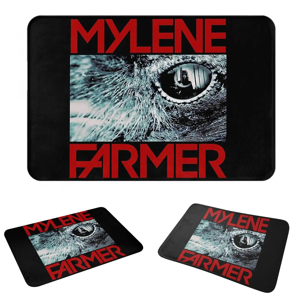 Mylene Farmer Jeanne Doormat Antiwear Carpet Rug Kitchen Entrance Home Floor Mat for Bathroom Footpad Mats