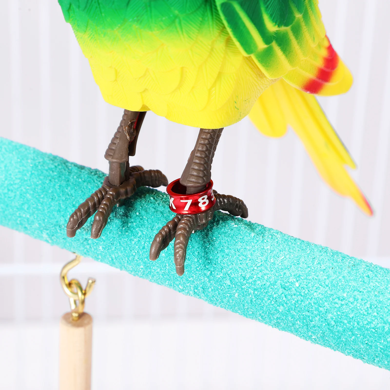 

50 pcs Metal Bird Bands Chicken Leg Rings Pigeon Foot Circles Numbered Durable Parrot Leg Rings For Chickens Pigeons Canaries