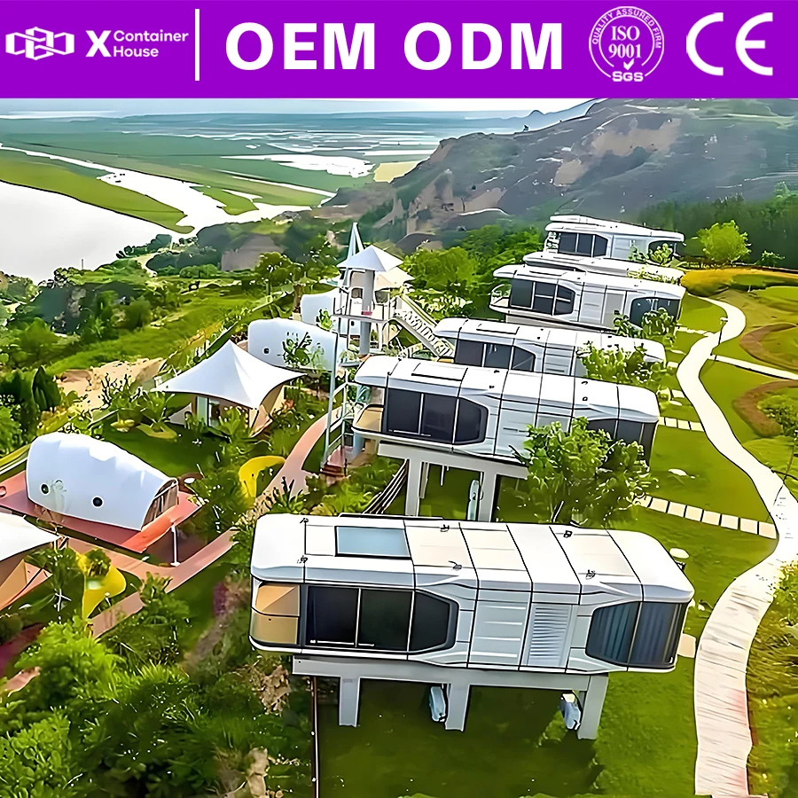 Tiny Home Prefabricated Portable House Modular Home Steel Structure Modular Houses Housing Factory Prefabrication Waterproof