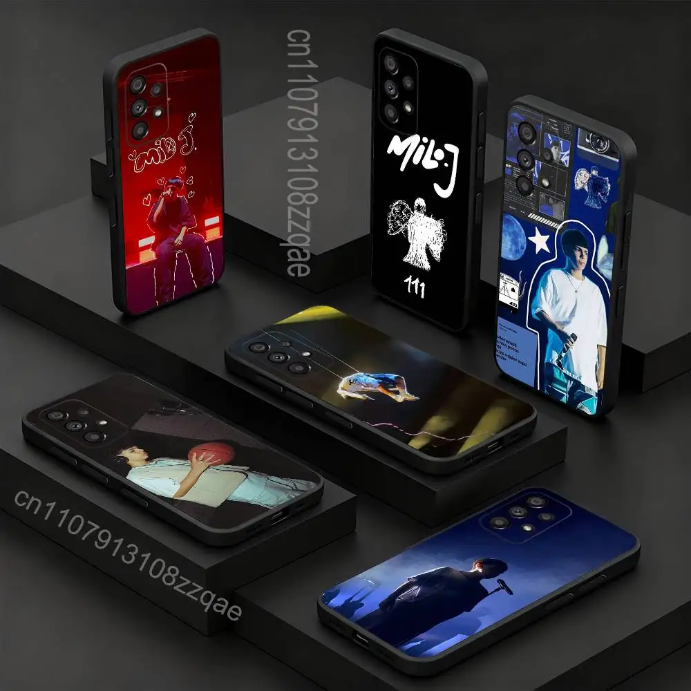 

Singer M-Milo J 111 Cool Phone Case For Samsung S 9,10,21,30,22,23,24,25,26,Ultra,Plus,Lite,FE,4,5G Black Soft Case