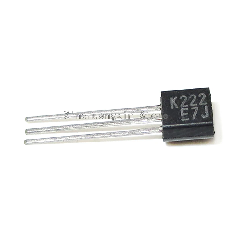 5PCS Original K222 2SK222-E 2SK222 K222E TO-92 N-channel MOS low noise amplifier application transistor