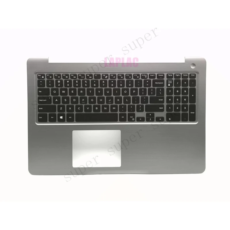 

SSS+ US Grey Palmrest Backlit Keyboard for Dell Inspiron 5565/5567 0PT1NY AM196000100