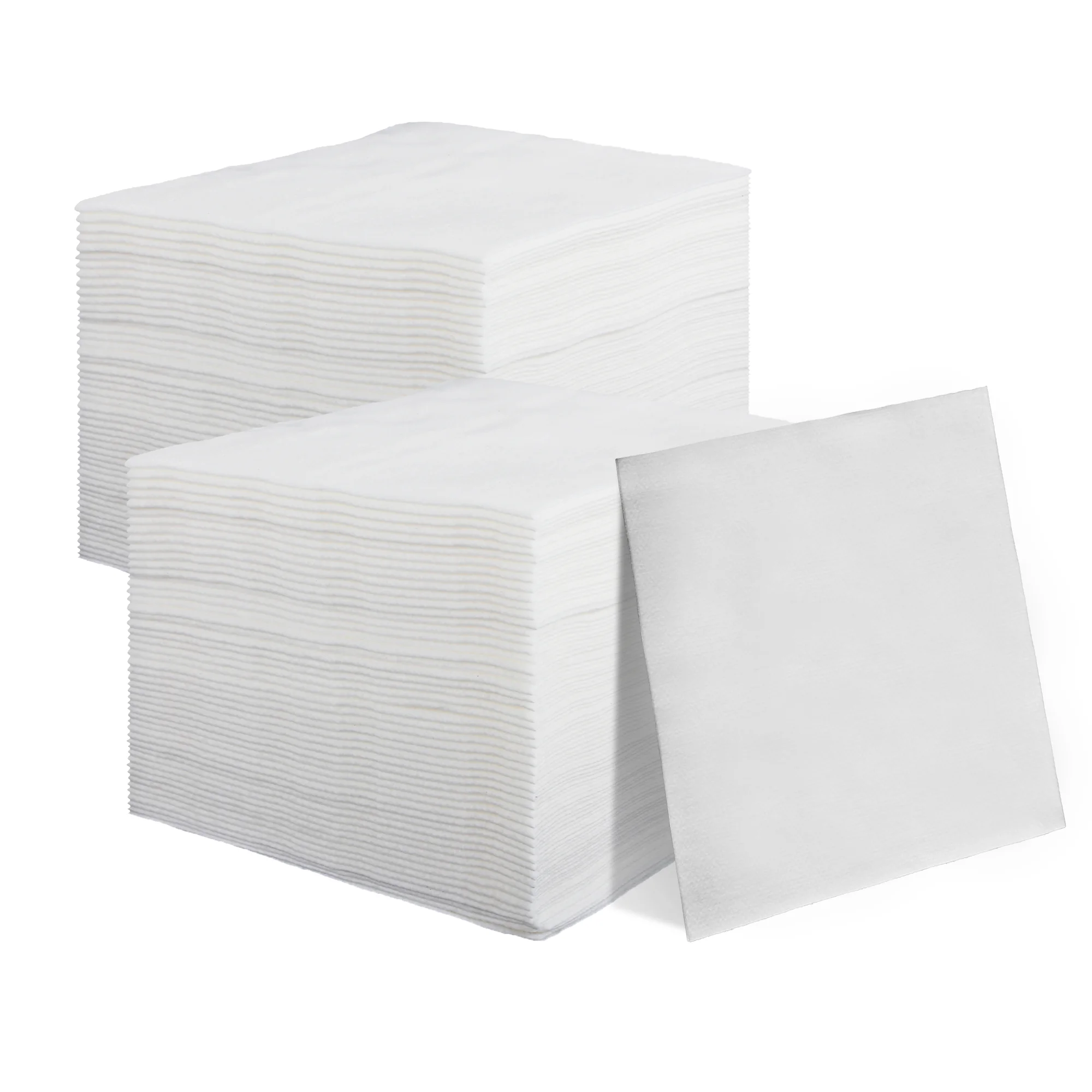 JINYUDOME 25/50/100 szt. Serwetki koktajlowe o wyczuciu lnu 7,87x7,87 cala, wstępnie złożone jednorazowe eko na ślub, imprezę, wydarzenia, kawiarnię, napoje,