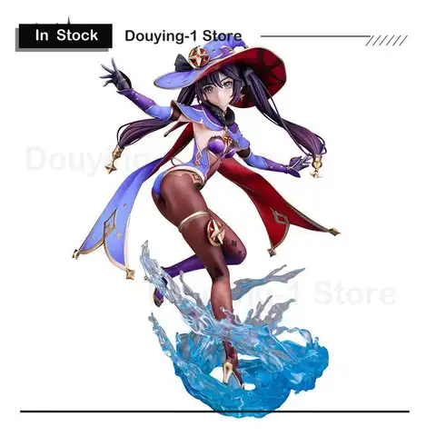 In Stock Original Genshin 1/7 Scale Figure Mona Starry Mirror of Tian-Shui Ver. Action Figures Anime Model Toys