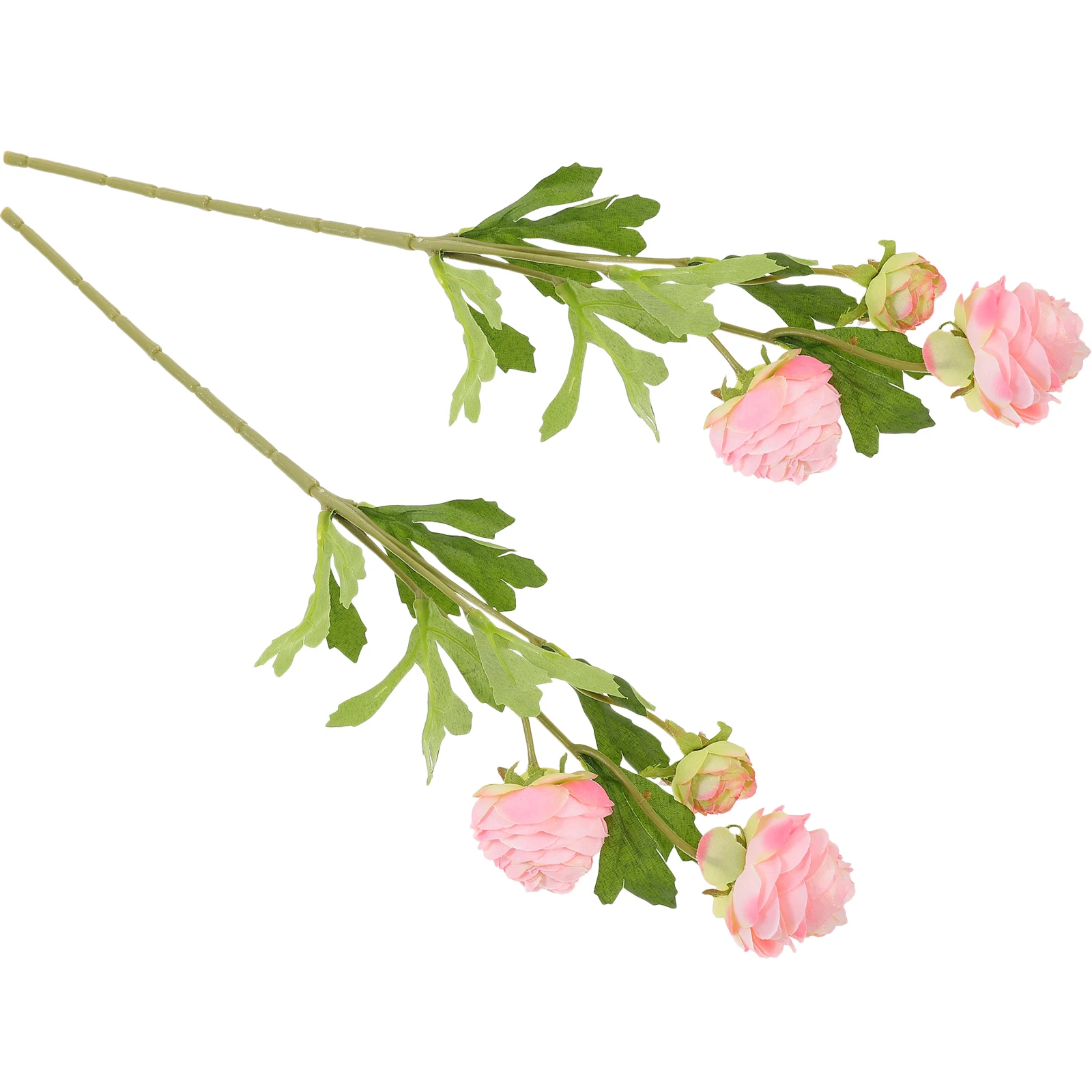 

2pcs Lu Lotus Silk Decorative Branches Artificial Flowers for Realistic Fake Floral Decor Wedding Home Table Centerpieces
