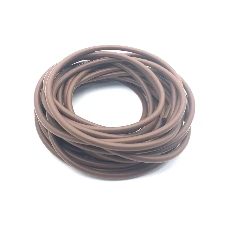 2/5M FKM Fluorine Rubber Solid Strip Round Tube Diameter 2 3 4 5 6 7 8 2.5 3.5 4.5 5.5-7.5mm O-Ring Bar Seal Not Foaming