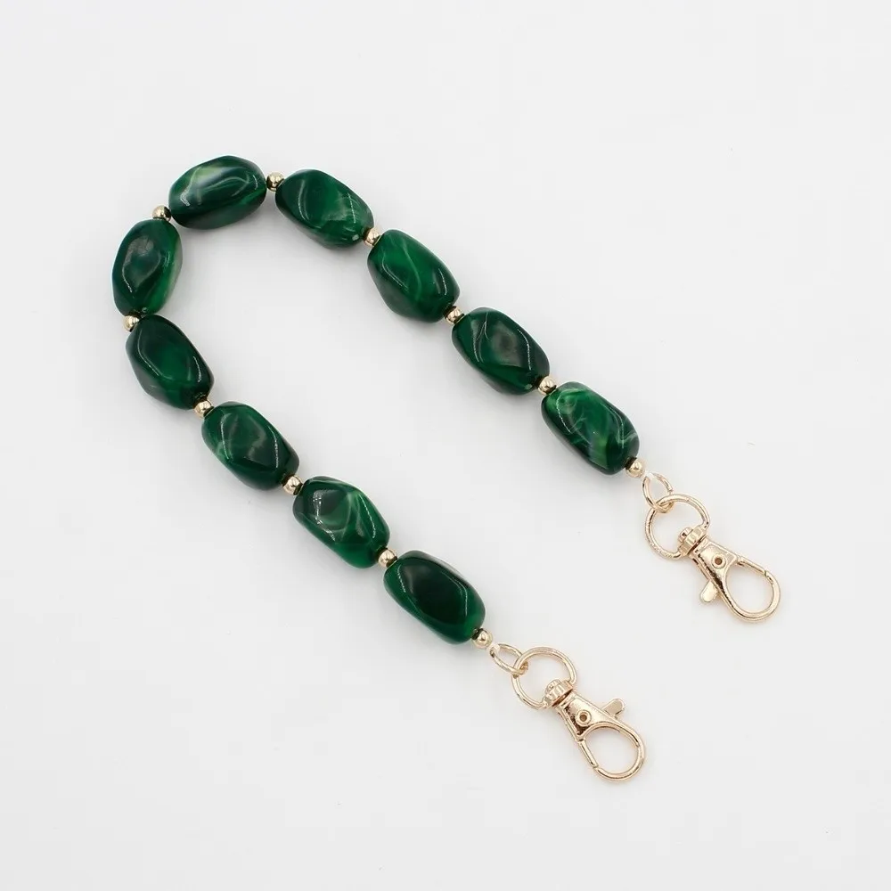 Gold Lobster Clasp Acrylic Bag Handle Detachable Design Irregular Shape Bag Handle Chain Chain Structure DIY Accessories Chain
