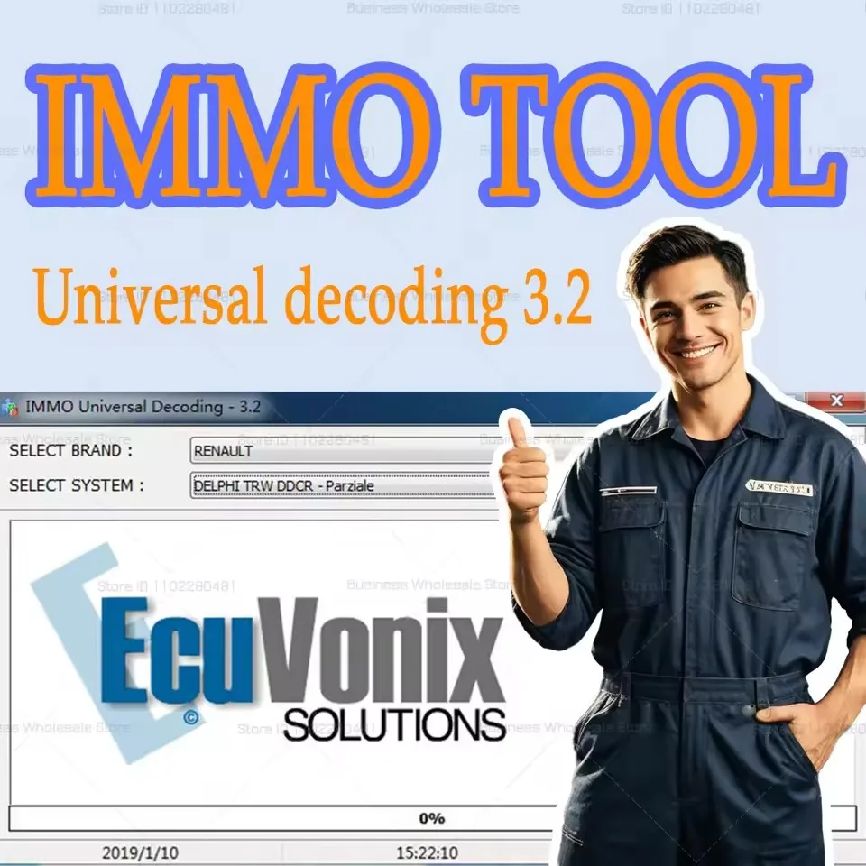 

NUEVO EcuVonix 3.2 IMMO Decodificación universal V3.2 Elimina IMMO apagado con Keygen Unlimited Crack EcuVonix 3.2 Enviar AAA