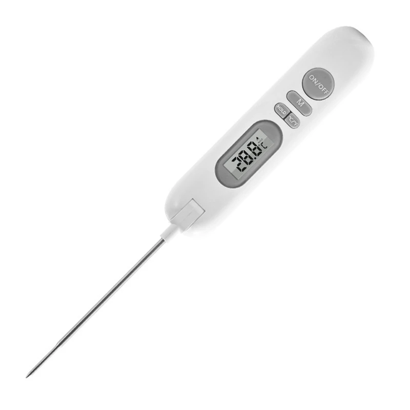 

MAKE Food-Thermometer-LCD-Digital-Rechargeable-Thermometer-For-Cooking-Outdoor-BBQ-Meat-Electronic-Food-Thermometer